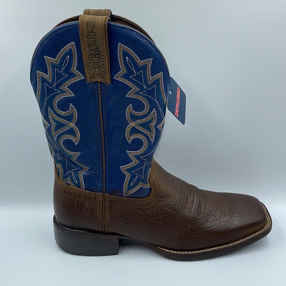 Durango Westward Western Boot -‎ Wide Square Toe Men’s Sz 10 - Picture 5 of 11